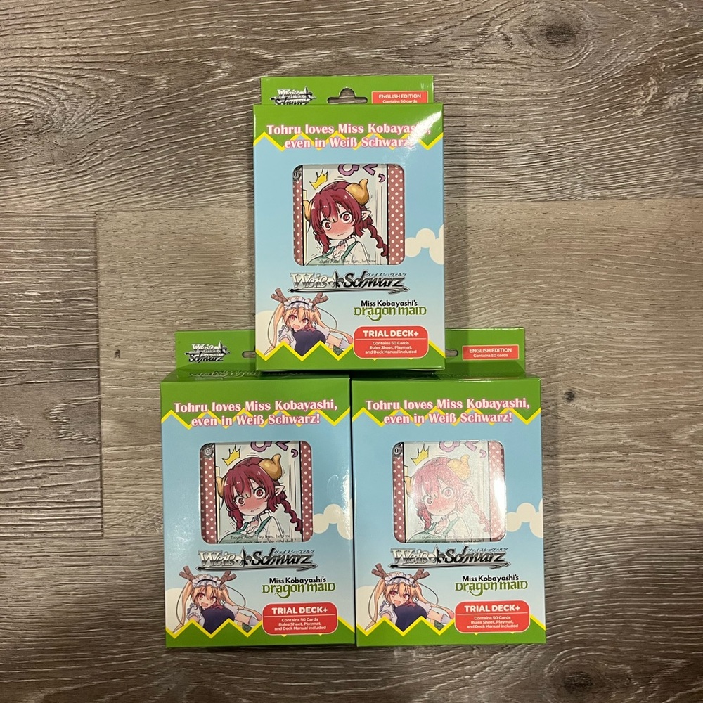 Miss Kobayashi's Dragon Maid
Trial Deck+ - Miss Kobayashi's
Dragon Maid (KMD)